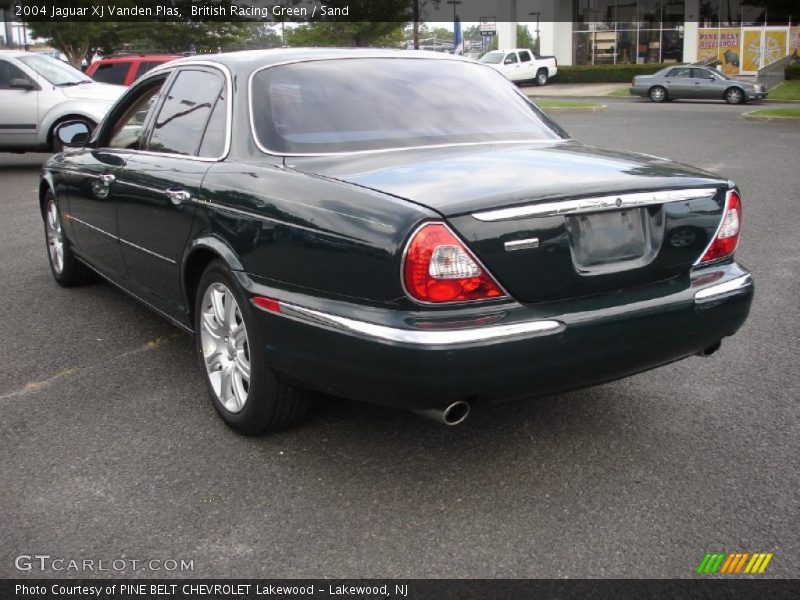 British Racing Green / Sand 2004 Jaguar XJ Vanden Plas
