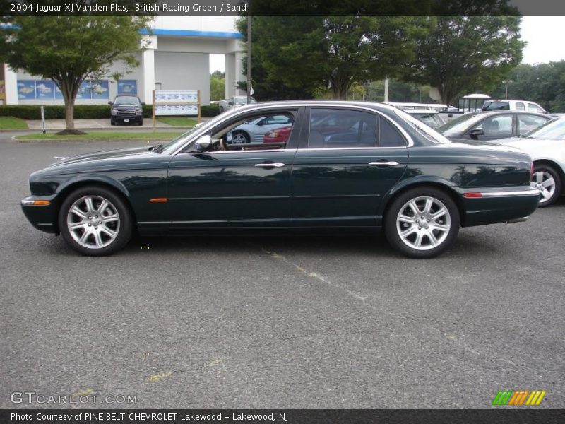 British Racing Green / Sand 2004 Jaguar XJ Vanden Plas
