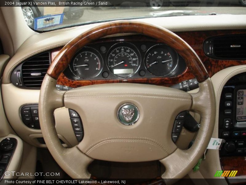 British Racing Green / Sand 2004 Jaguar XJ Vanden Plas