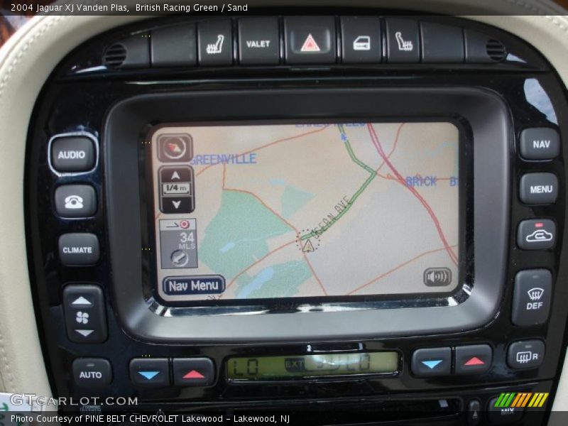 British Racing Green / Sand 2004 Jaguar XJ Vanden Plas