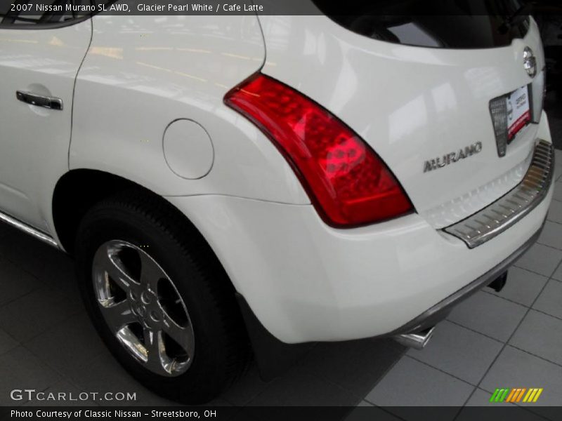 Glacier Pearl White / Cafe Latte 2007 Nissan Murano SL AWD