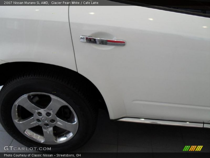 Glacier Pearl White / Cafe Latte 2007 Nissan Murano SL AWD