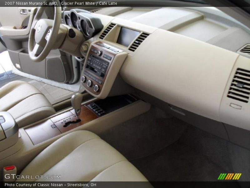 Glacier Pearl White / Cafe Latte 2007 Nissan Murano SL AWD