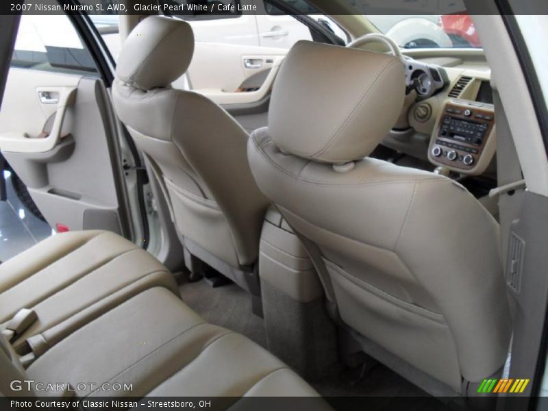 Glacier Pearl White / Cafe Latte 2007 Nissan Murano SL AWD
