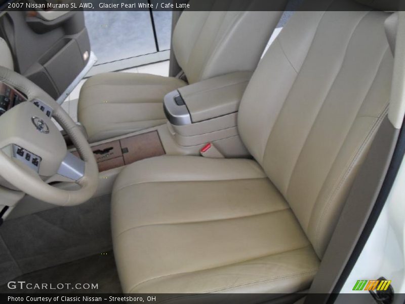Glacier Pearl White / Cafe Latte 2007 Nissan Murano SL AWD