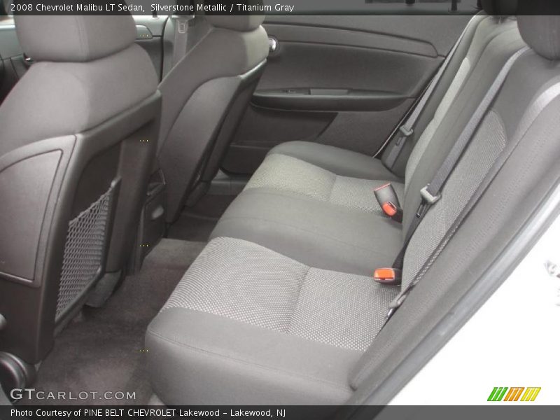 Silverstone Metallic / Titanium Gray 2008 Chevrolet Malibu LT Sedan