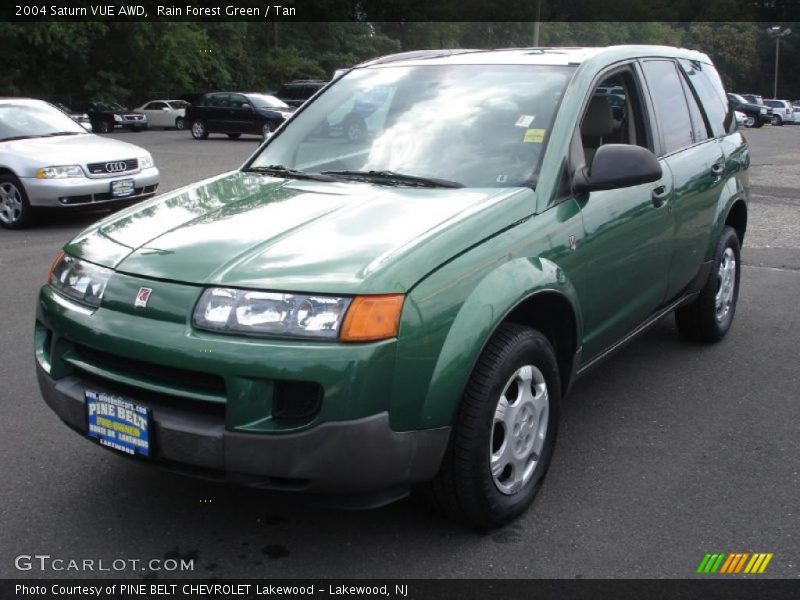 Rain Forest Green / Tan 2004 Saturn VUE AWD