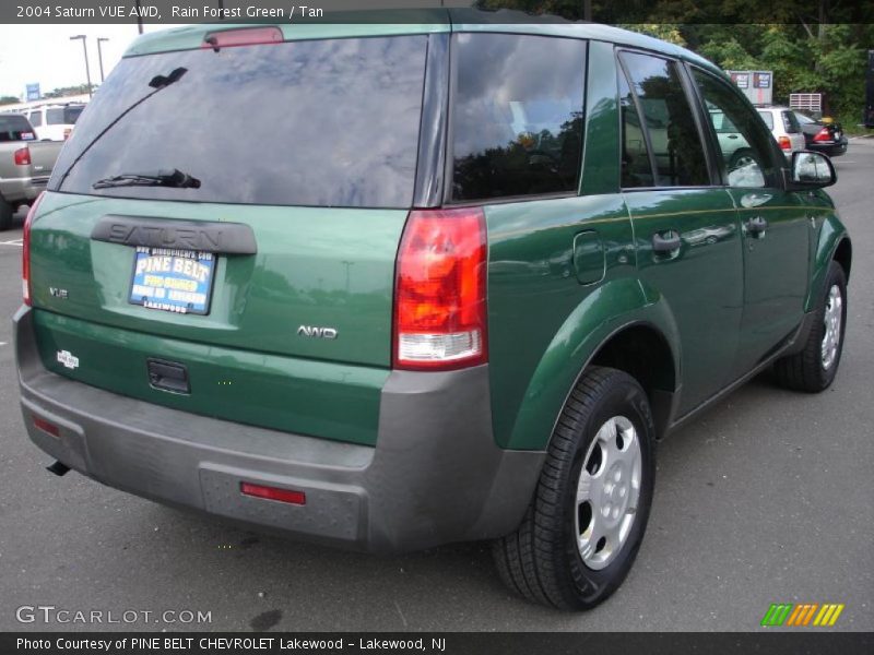 Rain Forest Green / Tan 2004 Saturn VUE AWD