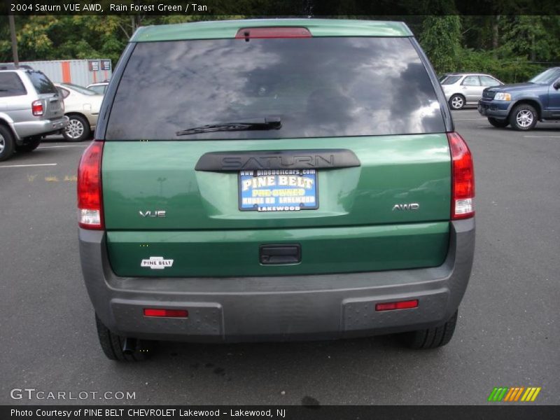 Rain Forest Green / Tan 2004 Saturn VUE AWD