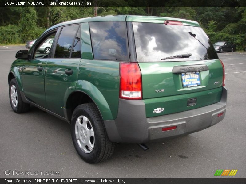 Rain Forest Green / Tan 2004 Saturn VUE AWD