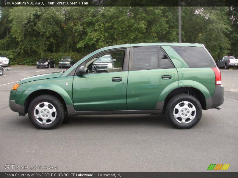 Rain Forest Green / Tan 2004 Saturn VUE AWD