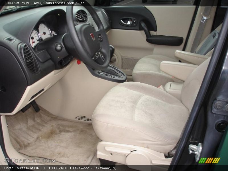 Rain Forest Green / Tan 2004 Saturn VUE AWD