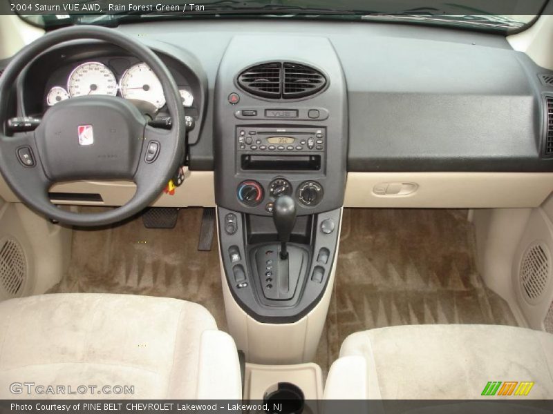 Rain Forest Green / Tan 2004 Saturn VUE AWD