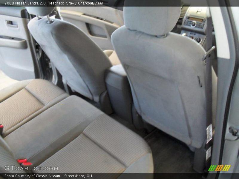 Magnetic Gray / Charcoal/Steel 2008 Nissan Sentra 2.0