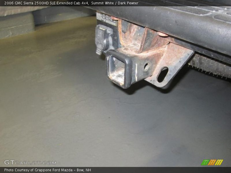 Summit White / Dark Pewter 2006 GMC Sierra 2500HD SLE Extended Cab 4x4
