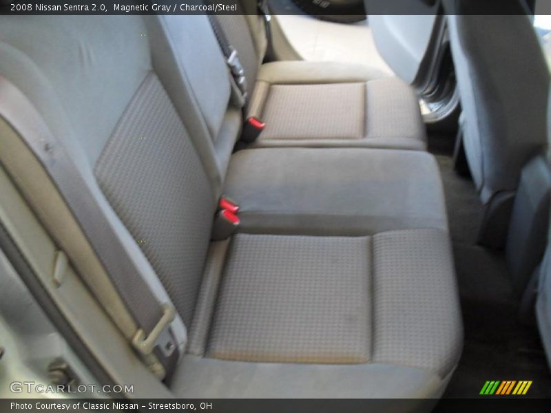 Magnetic Gray / Charcoal/Steel 2008 Nissan Sentra 2.0