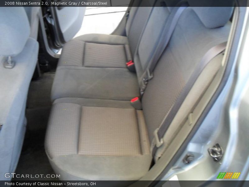 Magnetic Gray / Charcoal/Steel 2008 Nissan Sentra 2.0