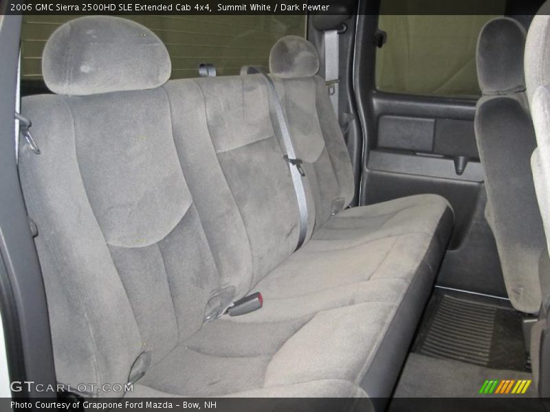 Summit White / Dark Pewter 2006 GMC Sierra 2500HD SLE Extended Cab 4x4