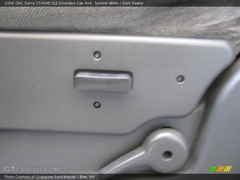 Summit White / Dark Pewter 2006 GMC Sierra 2500HD SLE Extended Cab 4x4
