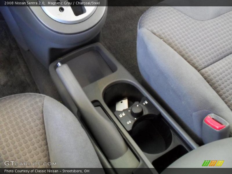 Magnetic Gray / Charcoal/Steel 2008 Nissan Sentra 2.0