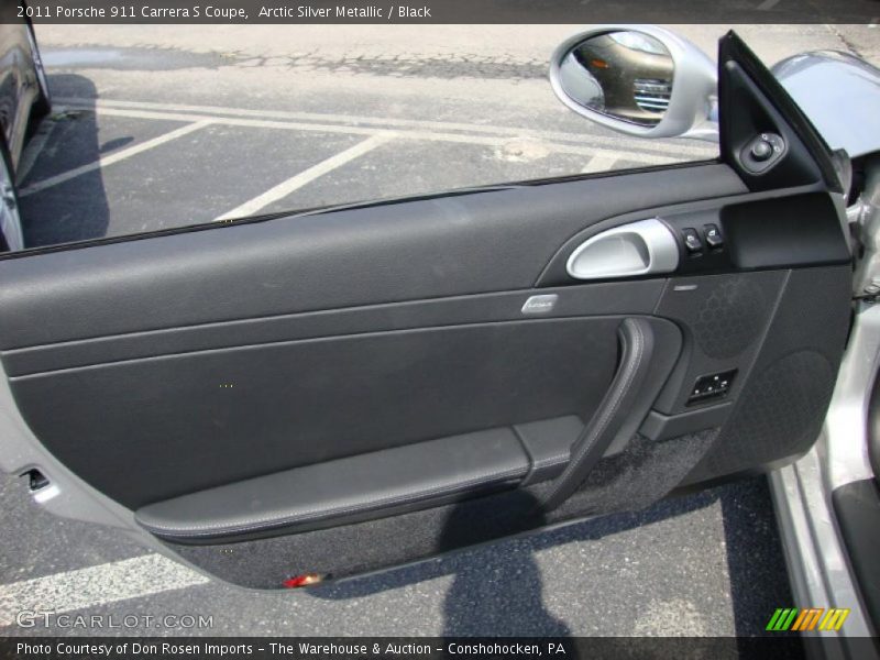 Arctic Silver Metallic / Black 2011 Porsche 911 Carrera S Coupe