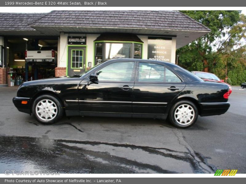 Black / Black 1999 Mercedes-Benz E 320 4Matic Sedan