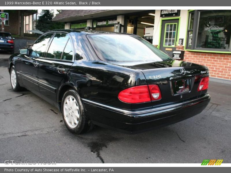 Black / Black 1999 Mercedes-Benz E 320 4Matic Sedan