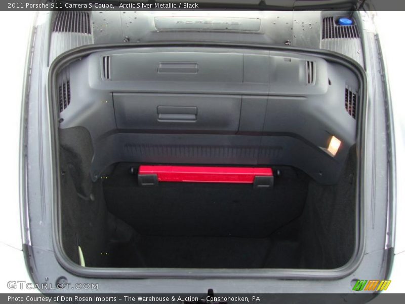 Arctic Silver Metallic / Black 2011 Porsche 911 Carrera S Coupe