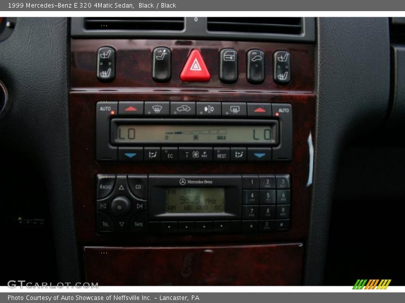 Black / Black 1999 Mercedes-Benz E 320 4Matic Sedan