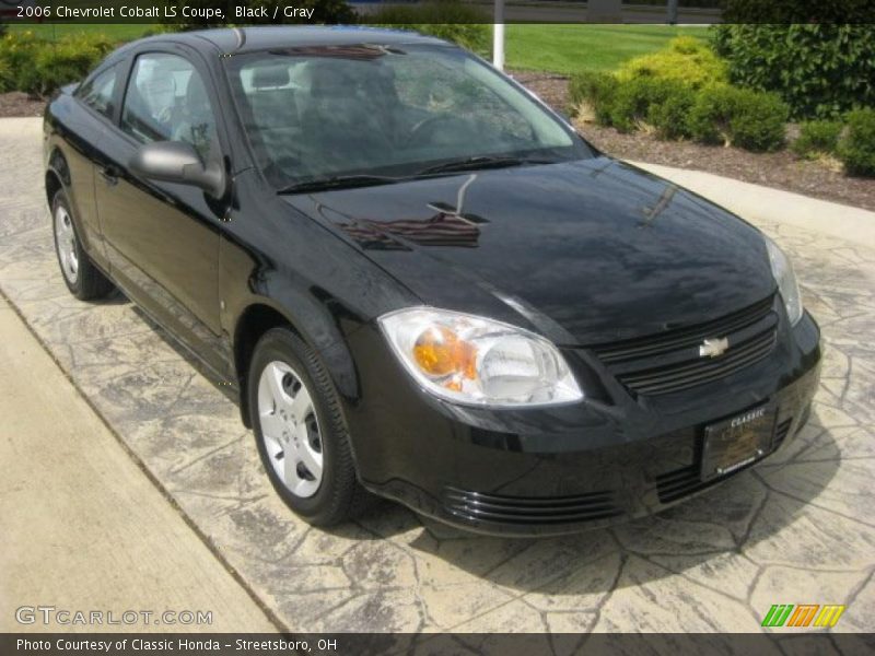 Black / Gray 2006 Chevrolet Cobalt LS Coupe