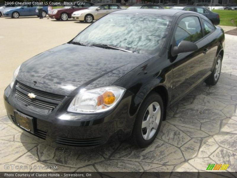 Black / Gray 2006 Chevrolet Cobalt LS Coupe