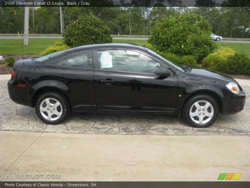 Black / Gray 2006 Chevrolet Cobalt LS Coupe