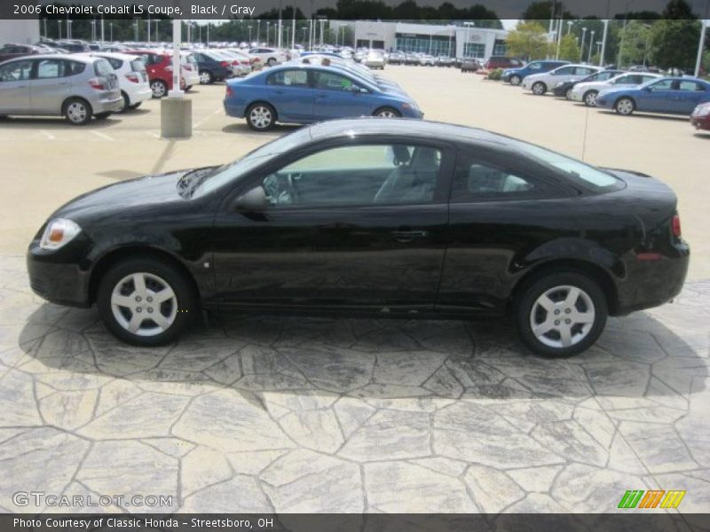 Black / Gray 2006 Chevrolet Cobalt LS Coupe