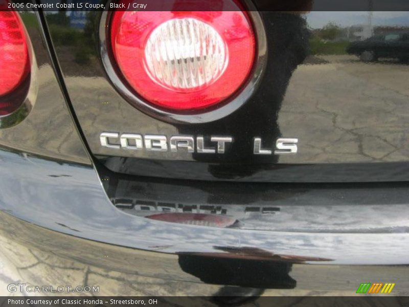 Black / Gray 2006 Chevrolet Cobalt LS Coupe