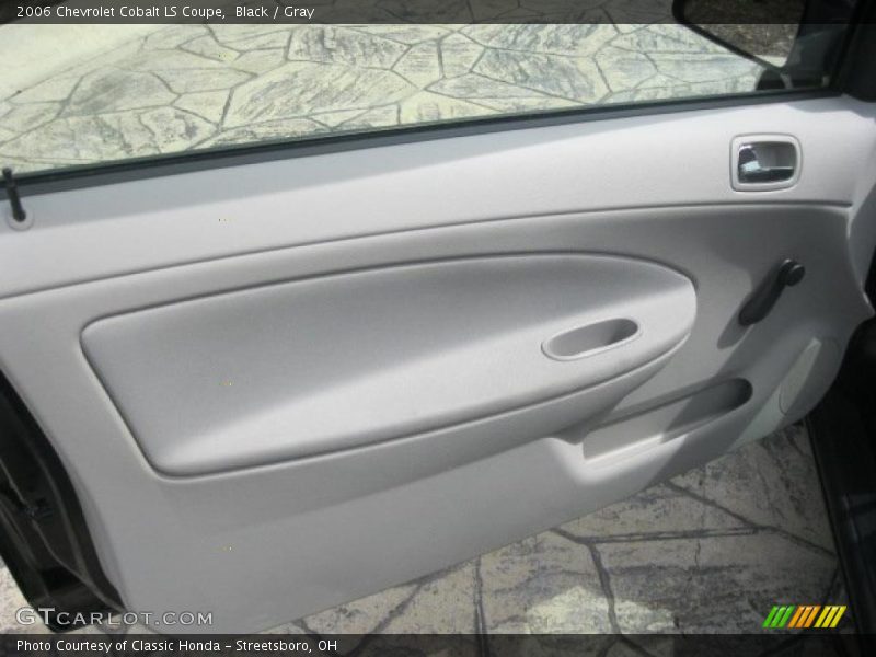 Black / Gray 2006 Chevrolet Cobalt LS Coupe