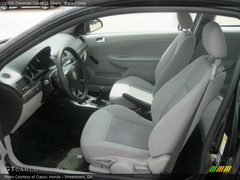 Black / Gray 2006 Chevrolet Cobalt LS Coupe