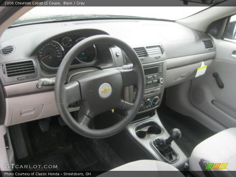 Black / Gray 2006 Chevrolet Cobalt LS Coupe