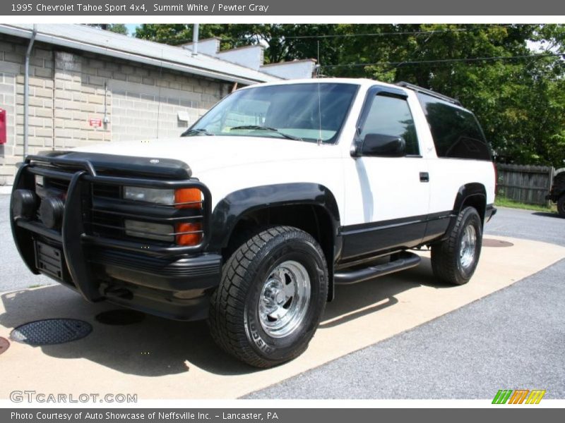 Summit White / Pewter Gray 1995 Chevrolet Tahoe Sport 4x4