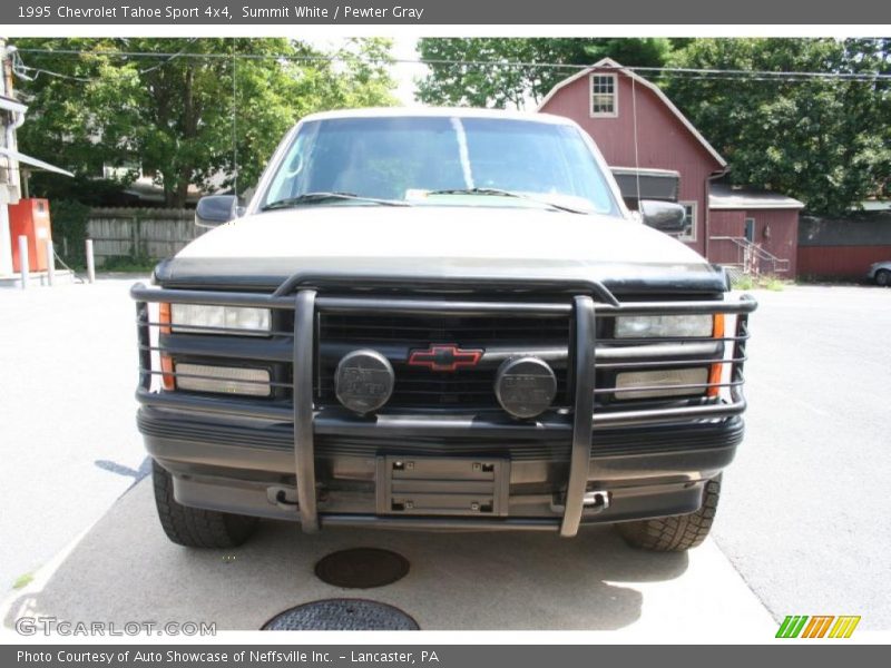 Summit White / Pewter Gray 1995 Chevrolet Tahoe Sport 4x4