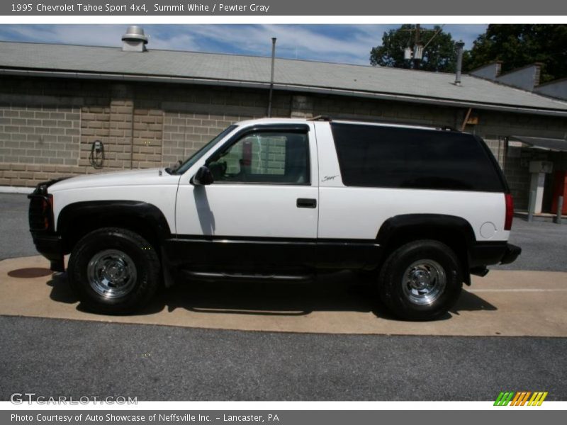 Summit White / Pewter Gray 1995 Chevrolet Tahoe Sport 4x4