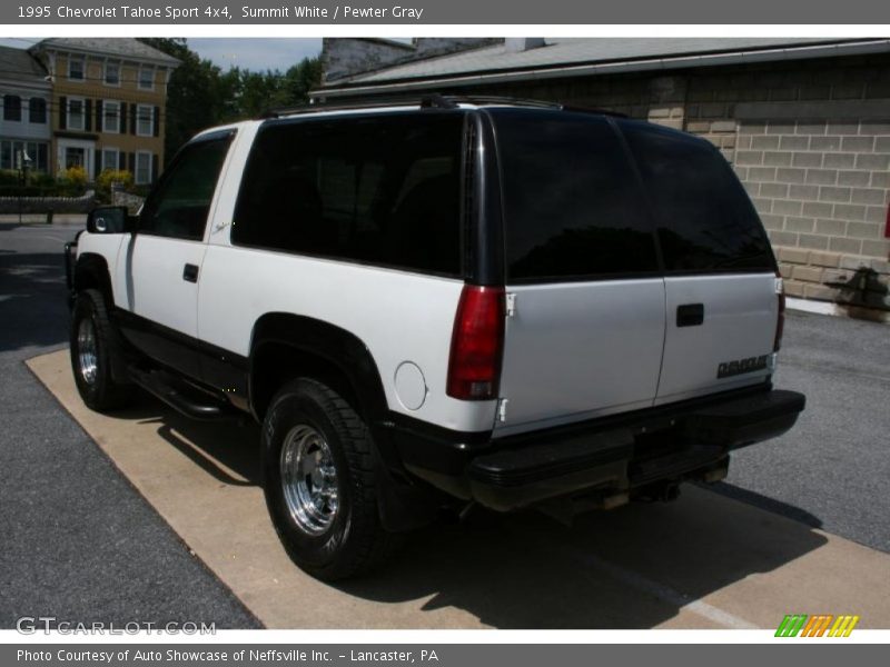 Summit White / Pewter Gray 1995 Chevrolet Tahoe Sport 4x4