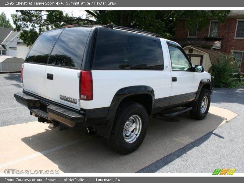 Summit White / Pewter Gray 1995 Chevrolet Tahoe Sport 4x4