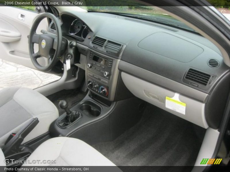 Black / Gray 2006 Chevrolet Cobalt LS Coupe