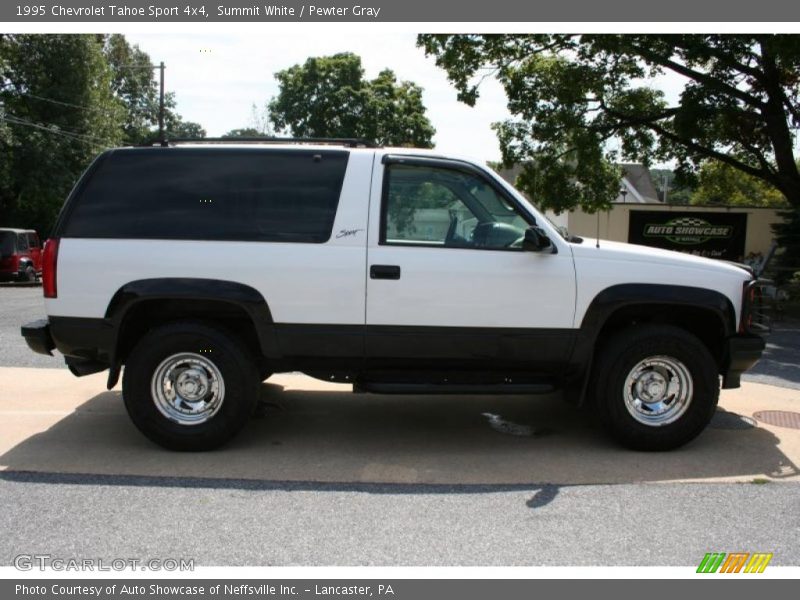 Summit White / Pewter Gray 1995 Chevrolet Tahoe Sport 4x4