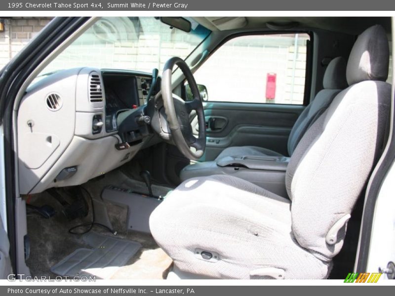 Summit White / Pewter Gray 1995 Chevrolet Tahoe Sport 4x4