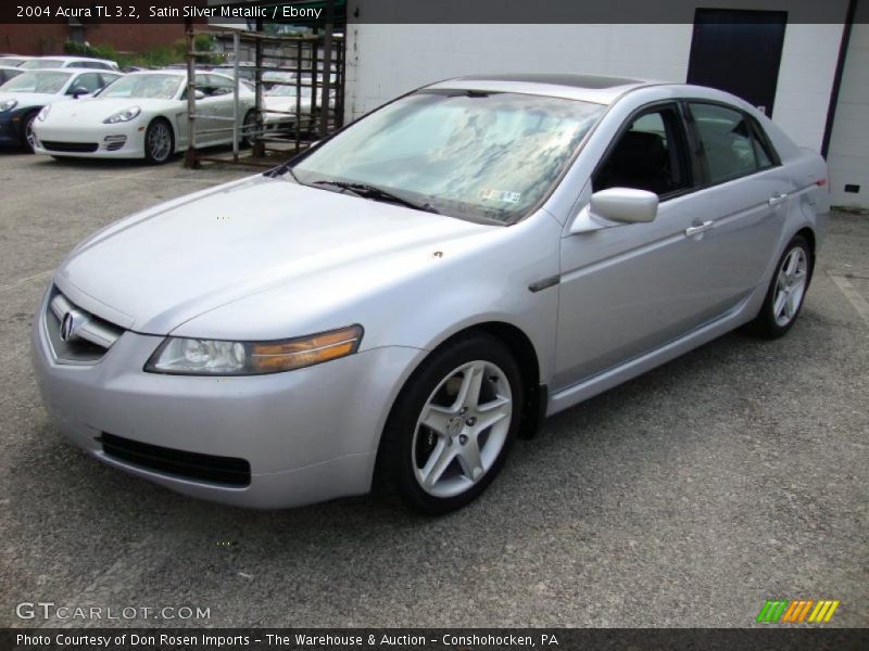 Satin Silver Metallic / Ebony 2004 Acura TL 3.2