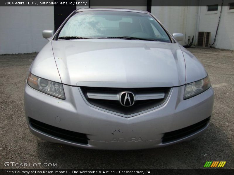 Satin Silver Metallic / Ebony 2004 Acura TL 3.2