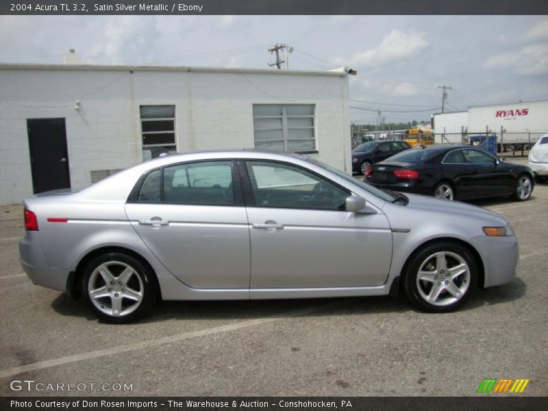 Satin Silver Metallic / Ebony 2004 Acura TL 3.2