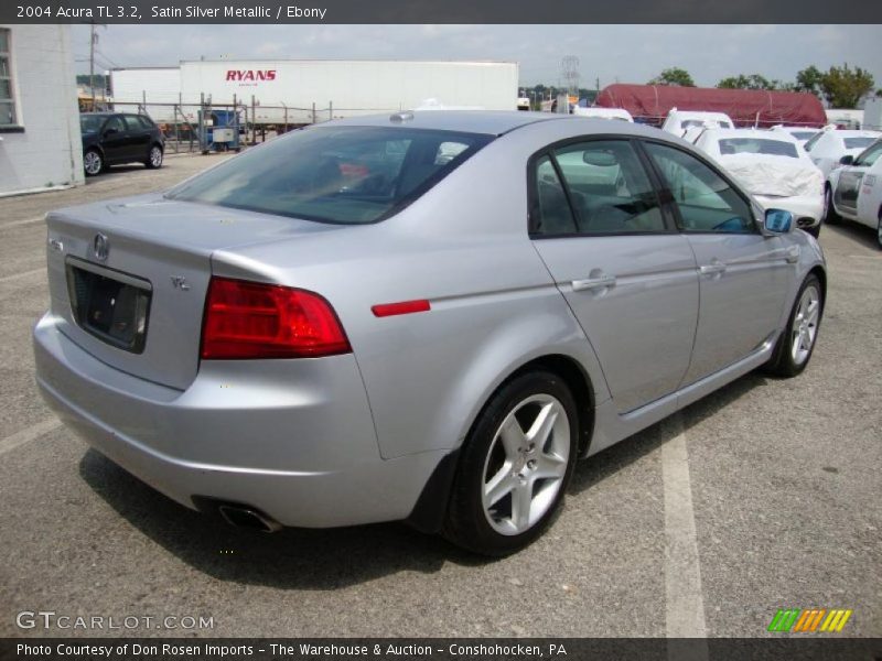 Satin Silver Metallic / Ebony 2004 Acura TL 3.2