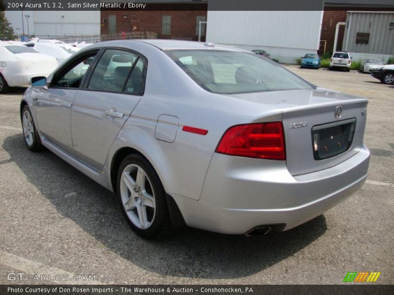 Satin Silver Metallic / Ebony 2004 Acura TL 3.2